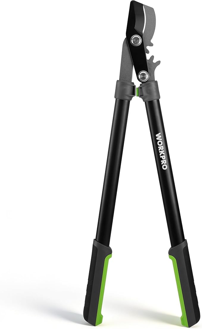 WORKPRO Bypass Lopper for Gardening, 28" Branch Cutter with 1.5" Cutting Capacity, Heavy Duty Pruning Shear Featuring Gear System for Tree Trimming, Tree Cutter Handheld with SK5 Blade