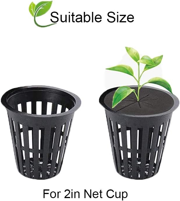 144 Pack Cloning Collars Inserts Premium Grade Foam,Better Than Neoprene for Hydroponics Plant Germination in DIY Cloner & Clone Machines, Fits 2 Inch Net Pots
