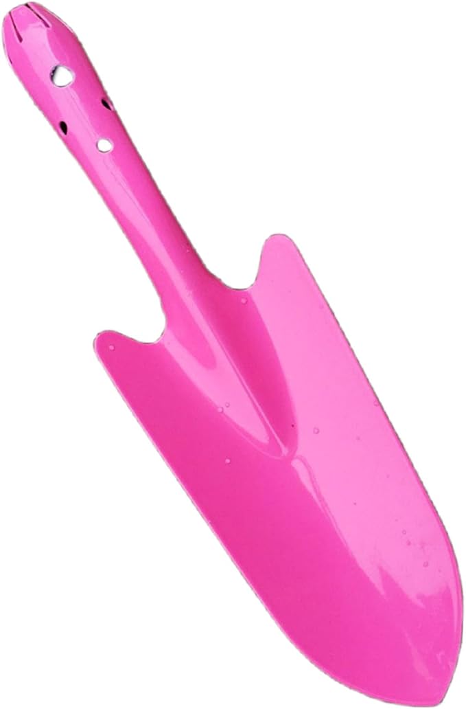 Garden Trowel for Digging and Planting, Mini Colorful Metal Hand Shovel, Small Trowel Set Garden Tools for Flower Soil Planting Digging Transplanting Ideal Gardening Gift for Kids