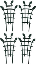 Plant Trellis Indoor, 4Pcs Stackable Plant Trellis for Indoor Climbing Plants, Small Plant Climbing Trellis for Potted Plants,Plastic Climbing Plant Support Trellis