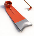 Garden Hoe Heavy Duty, 2.5LBs Sharp Edged Hoe Garden Tool for Soil Digging, High Carbon Rail Steel, Hand-Sharpened Edge, Heat-Treated for Strength & Stable Performance(Not Included Handle)