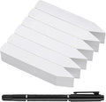 500 Pack Plant Labels, 4 Inch Potted Plant Name Tags Plastic, Seedlings Seed Markers Nursery Plant Stake Tag with Marking Pen for Outdoor Indoor Garden Patio Flower Vegetable, White