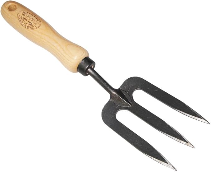 DeWit Small Garden Fork – Compact & Durable Cultivator