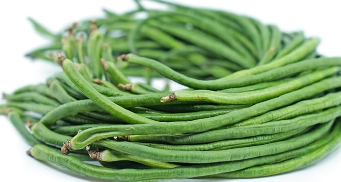 50+ Seeds Snake Yard Long Asparagus Pole Bean Seeds for Planting Red and Green Noodle Beans Heirloom Non-GMO Delicious Vegetable Seeds