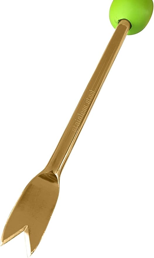 Garden Guru Titanium Dandelion Weeder Tool - Rust Resistant - Ergonomic Handle - Weed Puller for Planting, Weeding, Flower and Vegetable Care in Lawn Garden Yard (2 Pack)