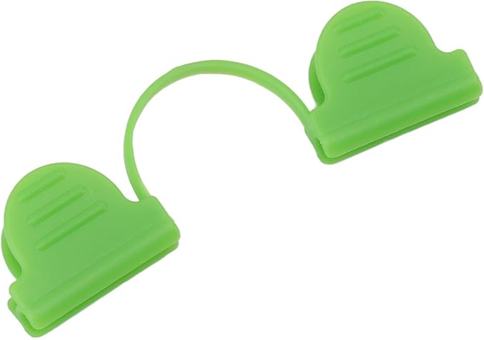 Acouto Greenhouse Arch Frame Double 100PCS Greenhouse Arch Frame Double Plastic Heating Press Film Clamp Heating Press Film Plastic Greenhouses & Plant Germination Equipment (4mm)