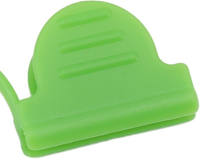 Acouto Greenhouse Arch Frame Double 100PCS Greenhouse Arch Frame Double Plastic Heating Press Film Clamp Heating Press Film Plastic Greenhouses & Plant Germination Equipment (4mm)
