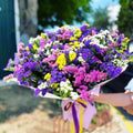 KIRA SEEDS - Seeds Wavyleaf Sea Lavender Mix - Statice Kermek - Heirloom Herb - GMO Free