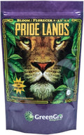 Pride Lands Premium Organic Bloom Fertilizer with NO Fillers, Bigger Buds and Flowers, Brighter Plants with Our Complete Bloom Nutrients, Recharge Soil and Boost Growth with Optimal Blend of NPK, 2 lb
