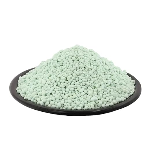 GRANDAN 3 Lb Ferrous Sulfate Heptahydrate - 3/16 Inch FeSO4*7H2O Granules - 20% Iron (Fe) Stable and Easy to Store - Organic Lawn Fertilizer for Vegetables and Plant Growth
