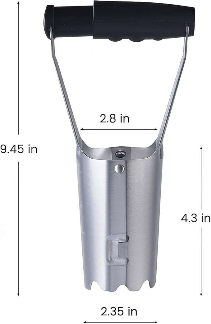 Bulb Planter, Bulbs Transplanter Designed for Automatic Soil Release with Depth Marker for Dgging Holes and Planting Tool for Tulips, Daffodils, Dahlias