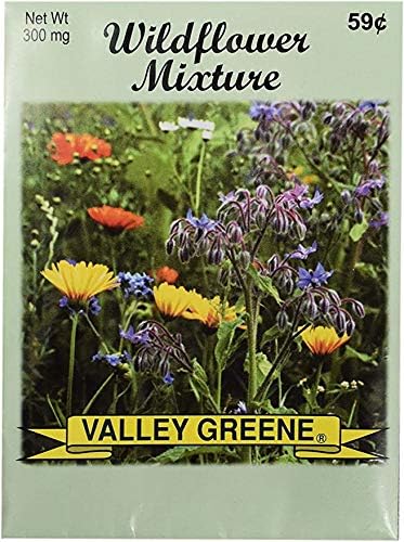 Set of Flower Seed Packets! Flower Seeds in Bulk - Great for Creating The Garden of Your Dreams! (100, Wildflower Mix)