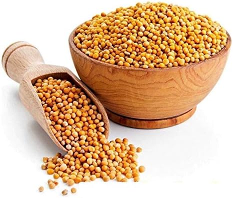 CEMEHA SEEDS - Seeds Yellow Mustard Non GMO Vegetable for Planting 500 Seeds