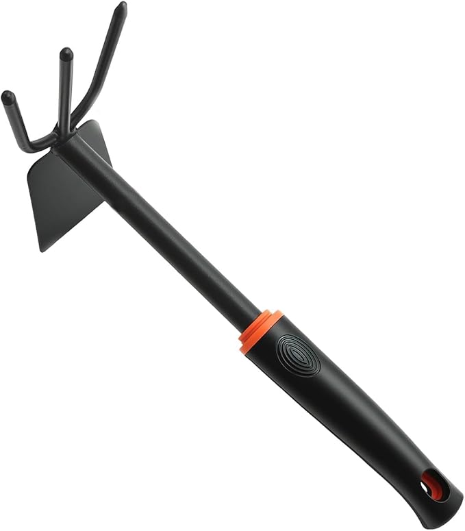 Weed Puller Tool, Portable Garden Weeder Tool, Gardening Weeding Tool for Hand Weeder Puller for Vegetable Gardening Backyard Farm Planting - Black