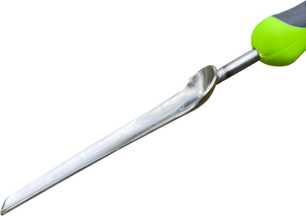 Garden Guru Seed Planting Shovel Trowel Transplanter Widger Stainless Steel Rust Resistant Ergonomic Handle Perfect Hand Dibber Seedling Bulb Planter Tool for Gardening Planting Transplanting (4Pack)