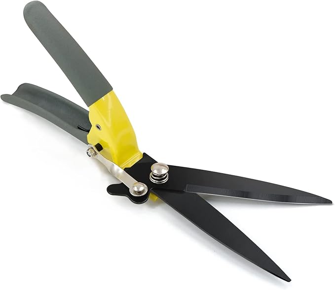 Upgraded Grass Shears, Hand Grass Clippers, Grass Trimming Shears for Garden, Lawn Edges