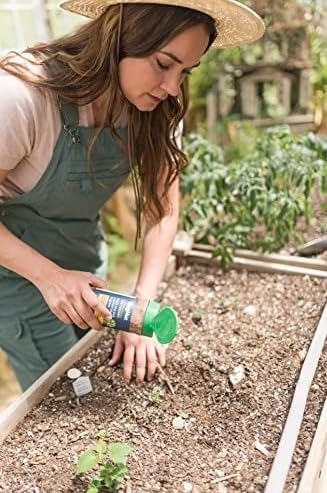 BugHut Soil Wizard Organic Soil Amendment – All Purpose Plant Food for Houseplants, Vegetables, Flowers, and Herbs - Chemical-Free Nutrient Source for Indoor & Outdoor Gardens - 8 oz. Shaker
