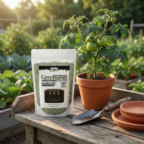 Old Cobblers Farm Greensand Fertilizer Soil - Lawns, Gardens, Trees, Shrubs, Container Plants - Organic, Sustainable Soil Improvement (5 lbs | 10 lbs | 15 lbs | 20 lbs) (15 lbs)