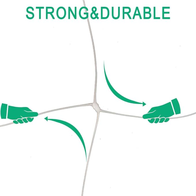 Heavy Duty Trellis Netting Roll - 39''x328' Plastic Plant Trellis Net for Climbing Plants
