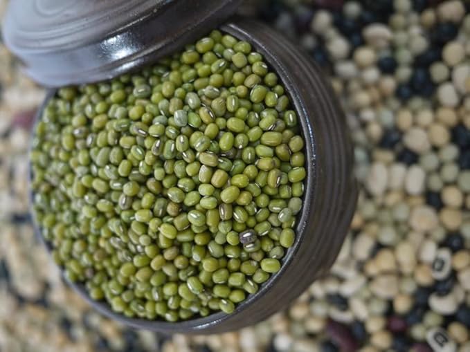 McCabe Organic Whole Mung Bean - Mung Beans Organic | Rich with Fiber & Minerals | USDA and CCOF Certified | Packed in USA | 2lbs