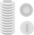 Plant Spacer Kit Compatible with Aerogarden,Plant Spacer Cover for Aerogarden Spacer Caps,for Indoor Hydroponic Growing System,Plant Grow Deck Openings, Round, 25 Pack, White