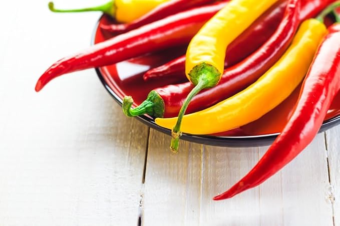 40+ Seeds Hot Ornamental Chili Pepper Mix - Vegetable Multicolor