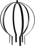 NPV Group Décor Wow Garden Ornament, Small Metal Trellis 19.5" x 16", Black