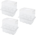 GANAZONO 3pcs Plant Germination Case Garden Planting Supplies Greenhouse Planting Box Moisture Retention Cover