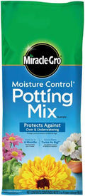 Miracle-Gro Moisture Control Potting Mix, For Container Plants, Protects against Over- and Under-Watering, 2 cu. ft.