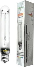 400W HPS Super Grow Light Bulb,High PAR Enhanced Red and Orange Spectrum,CCT 2100K,Ultra Bright 55,000 Lumens,E39 Base,1pack