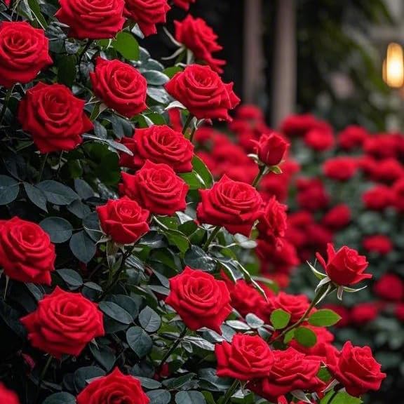 Rose Seeds for Planting, 300+pcs Rare Climbing Rose Flower Seeds, Non-GMO Heirloom Ground Cover Home Garden Blooms Flowers in Outdoors Indoors