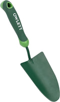 Garden Trowel, Hand Shovel with Soft Ergonomic Handle, Small Garden Shovels Rustproof Gardening Hand Tools with Hanging Hole for Digging, Planting, Transplanting, Weeding