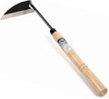 Japanese Weeding Sickle Sharp Edge Nejiri Kama Hoe Made in Japan - Traditional Craftsmanship (Long Handle)