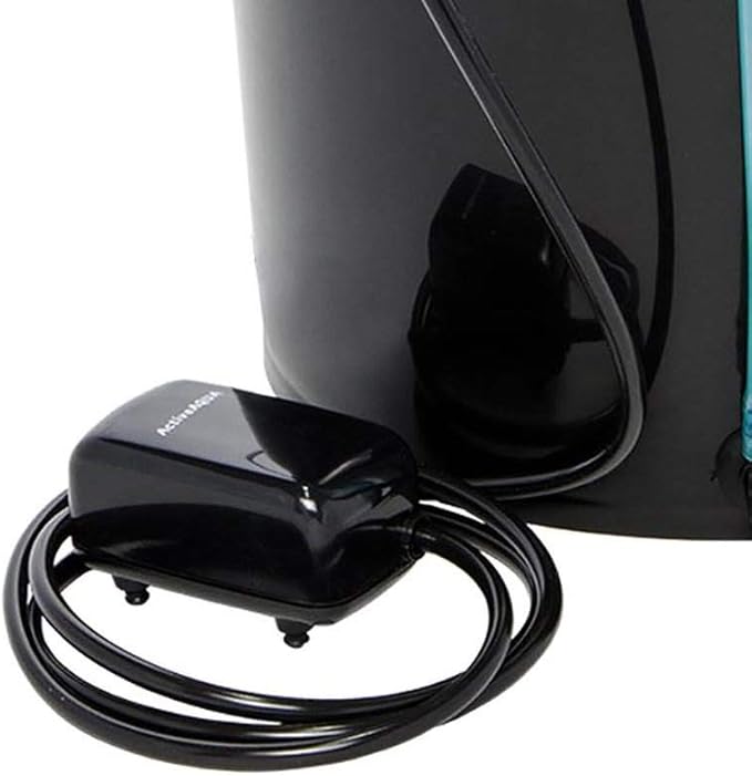 Hydrofarm RS5GALSYS Root Spa Deep Water Culture Bucket System, 5 Gallon, black