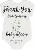 Seed Bloom Onesie Seed Paper – 15 Green Shower Favors for Guests with Wildflower Seeds, Writable & Plantable, Shower Favor Gifts for Guest