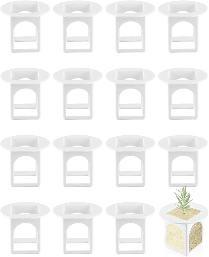 Hydroponic Growing Cups Compatible with Gardyn Home and Studio Indoor Garden System, Reusable Seed Pods for Starting and Cloning, Root-Optimized Design (15 Pack)