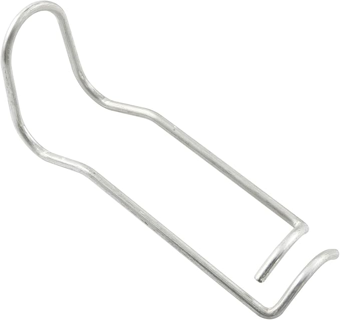 TAODAN 20PCS 11mm Climbing Pipe Support Fixing Tool Pipe Support Clamp Vegetable Trellis Wire Clip Plant Cages Steel Buckle Fixing Clamp Plant Cages Connector for Garden Greenhouse Plants