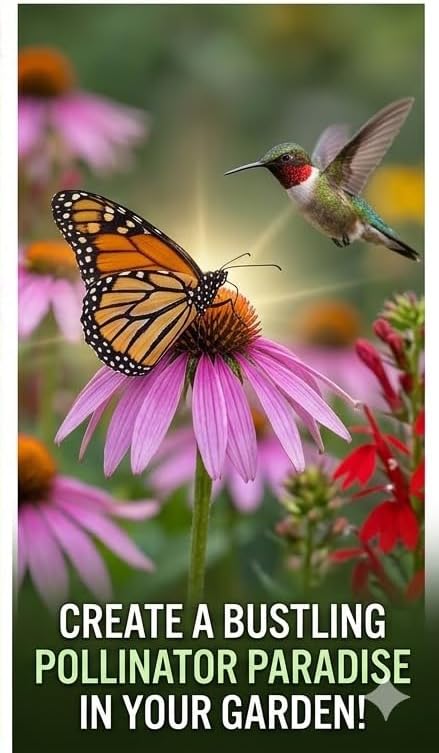 2026 EarlyBird-Sow in Spring/Fall. Mixed Wildflower Seed Attract Bees,Attract Butterflies,Pollinators, for Home Garden&Container Garden(Wildflower Seeds-Hummingbird & Butterfly Mix,5g)