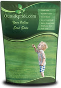 Outsidepride Showtime Perennial Lawn Grass Seed Mix - 5 lbs. Premium Blend of Creeping Red Fescue, Rye Grass & Kentucky Bluegrass Seed for Sports Fields, OptiGrowth Coated for Better Establishment