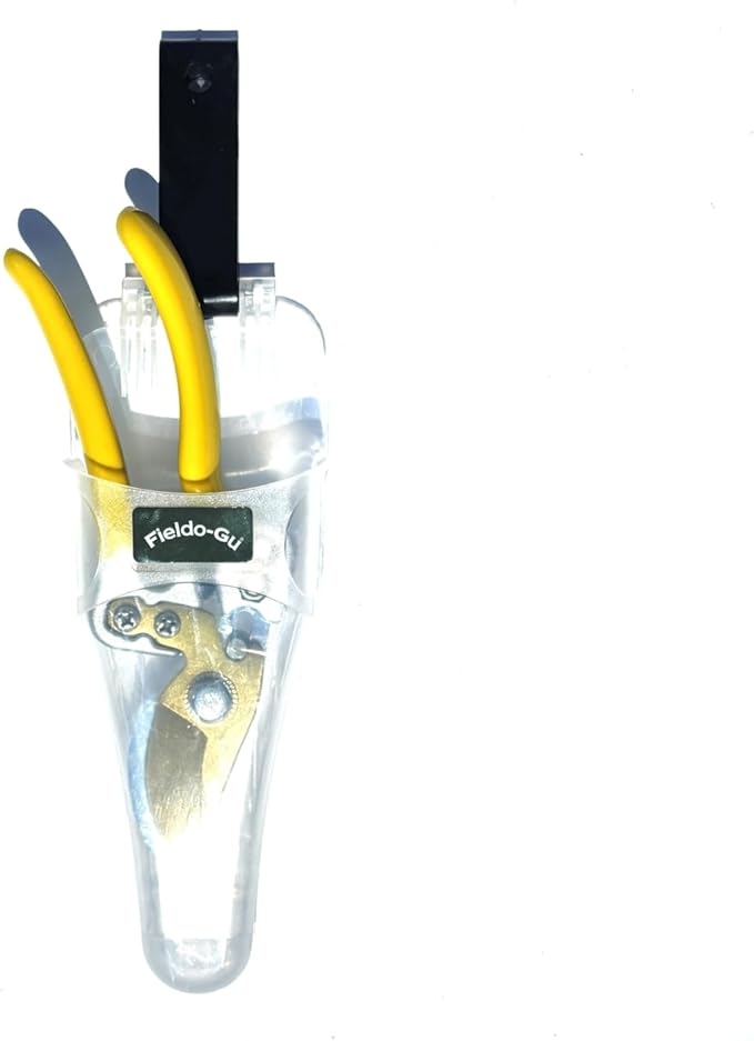 Bypass Pruning Shears Pro 7" w/Plastic Holster with SK-85 Japanese Standard Steel Blades, 5/8" Cut Capacity, Gardening Hand Tools