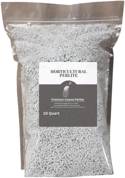 Perlite for Gardening - 10 Quart Size, Perfect for Seed Starting and Plant Growth