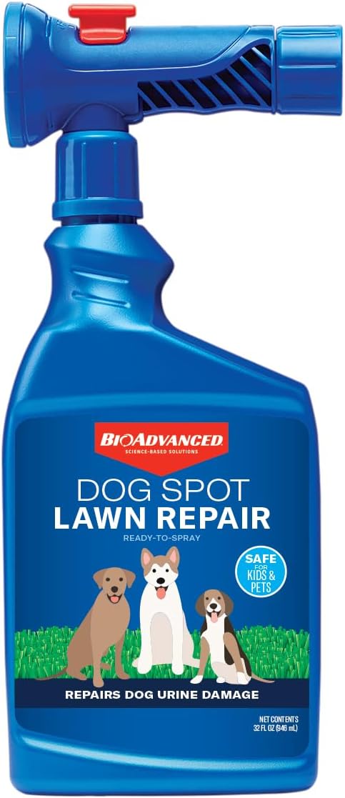 BioAdvanced Dog Spot Lawn Repair, Ready-to-Spray, 32Oz, 4,000 Sq Ft