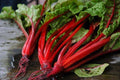 Swiss Chard Ruby Red Garden Heirloom Vegetable Seeds by Seed Kingdom (1 Lb Seeds)