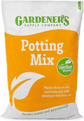 Gardener's Supply Company 20 Qts Potting Mix | SuperRoot Booster & Moisture-Retaining Coir | Plant Growth for Indoor Outdoor Self Watering Planter Boxes, Potted Plants & Garden Beds