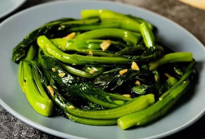 250PCS Yu Choy Sum Seeds Flowering Cabbage Vegetable Seeds