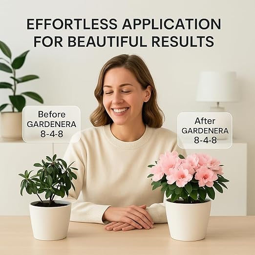𝐁𝐄𝐒𝐓𝐒𝐄𝐋𝐋𝐄𝐑 Slow Release Hydrangea Fertilizer with Iron & Sulfur – Indoor & Outdoor Soil Acidifier for Miracle Growth - 5 QUARTS