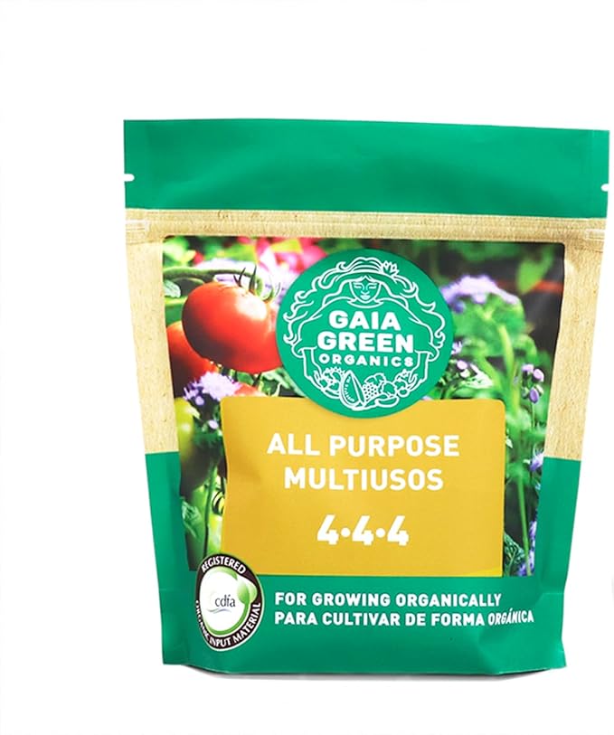 Gaia Green All-Purpose Soil Supplement for Resilient Crop Growth Ideal for Household Plants, Urban Gardens, Lawns, and Greenhouses, 500 Grams