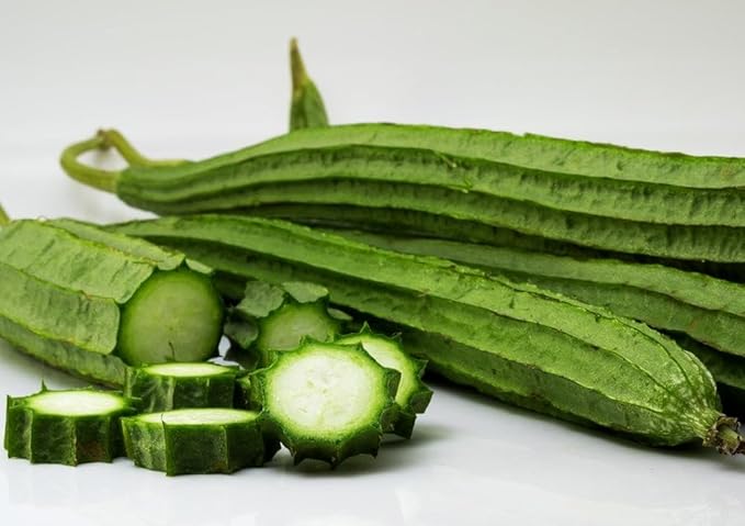 30+ PCS Luffa Gourd Seeds for Planting Loofah Sponge Gourds - Non-GMO Heirloom Climbing Vine Vegetable Veggie Home Grown Outdoor Garden