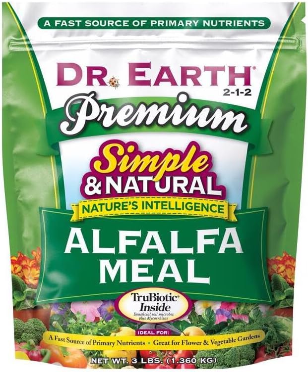 Dr. Earth Alfalfa Meal PLNT FD 3LB