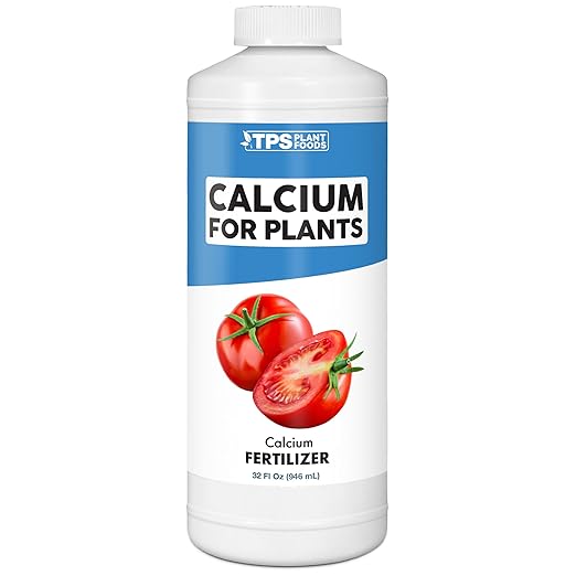 TPS NUTRIENTS Calcium for Plants Made from Organic Inputs, Prevents Common Deficiencies, Liquid Plant Fertilizer, 32 oz (1 Quart)
